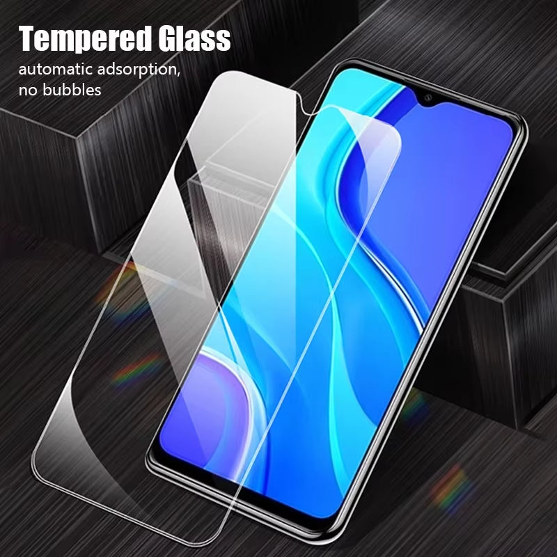 5PCS Tempered Glass for Redmi Note 13 12 11 10 9 8 7 Pro plus 5G 12S 11S 10S 9S Protective Glass for Redmi 12C 10C 9C 9T 9A 9AT